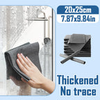 1/10Pcs Magic Cleaning Cloth Thickened Reusable Microfiber Glass Clean Towel Washable Lint-free Cleaning Rags for Kitchen Glass