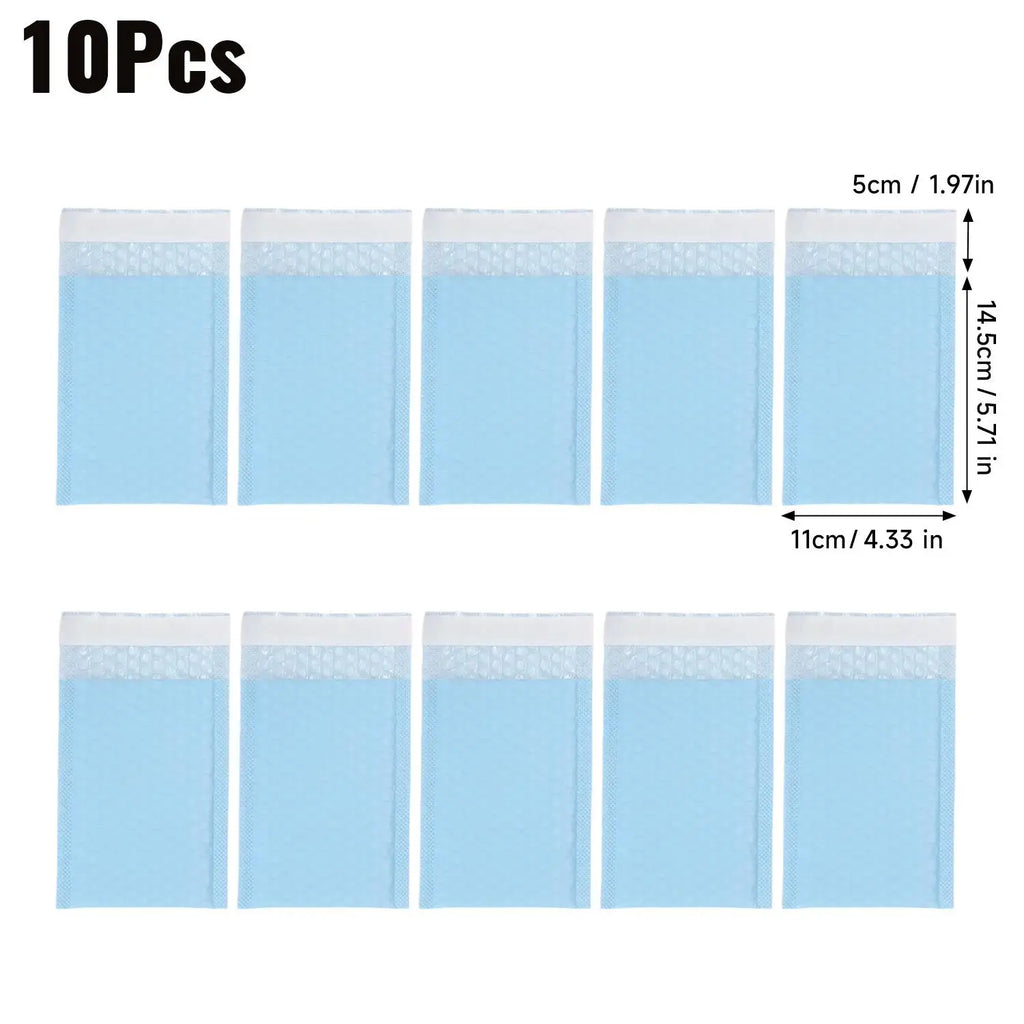 10-100pcs Green Blue Poly Bubble Mailers Padded Envelopes Self Seal Padded Envelopes Gift Bags Black Packaging Envelope