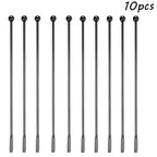Stainless Steel Cocktail Drink Mixer Bar Stirring Mixing Sticks Muddler Ladle Stirrer Swizzle Sticks Coffee Stirring Sticks