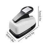 Square Punches For Paper Crafts Hole Cutter Paper Punches for Adult Child Student Kids card making custom scrapbooking  Photo