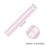 Flexible Clear Metric French Curve Ruler Multipurpose Tailoring Template For Dressmaking Pattern Drafting DIY Sewing Projects