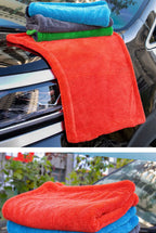 SEAMETAL Heavy-Duty Car Towel 1200GSM Super-Absorption Microfiber Drying Cloth Ultra-Soft Scratch-Free Car Detailing Towel