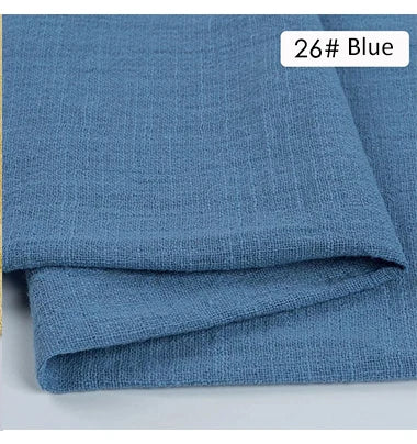 6PCS 43x43cm Dinner Table Rustic Decor Muslin Tea Towels, Birthday Decore Retro Cotton Cheesecloth, Cotton Gauze Wedding Napkins