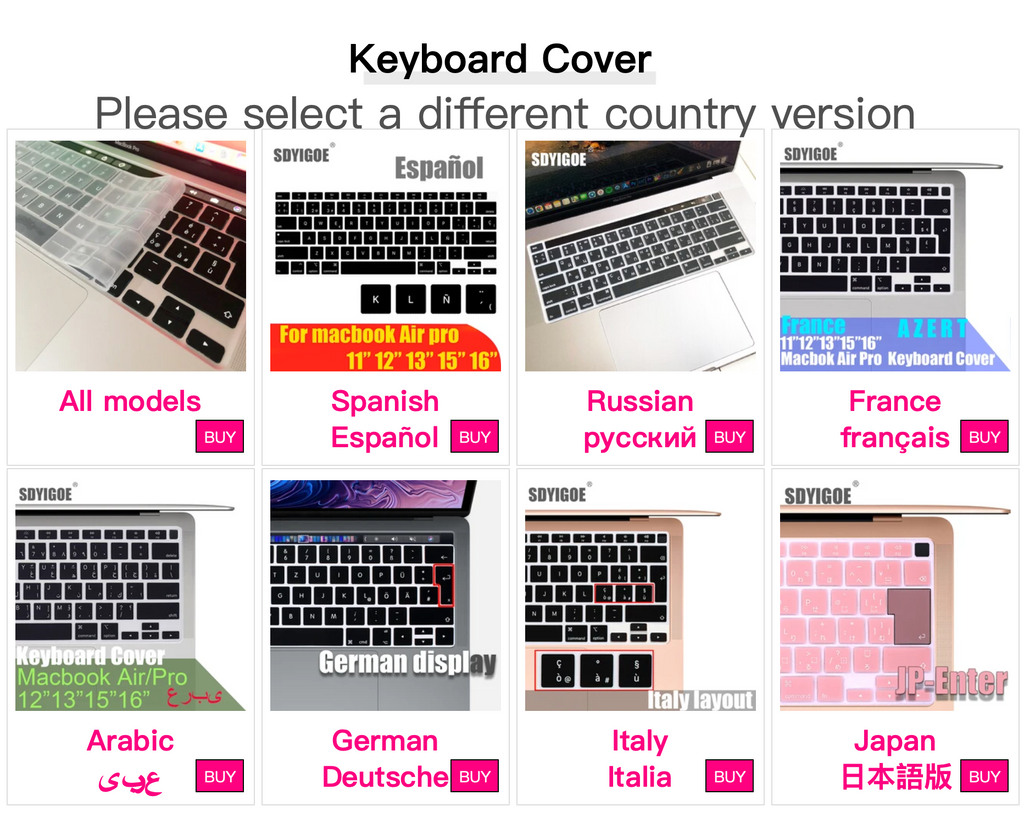 Desktop PC for Apple Bluetooth Wireless keybord MLA22LL/ A1644 A1314 IMAC Keyboard cover Protector Silicone Cover US/EU Version