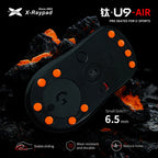 X-Raypad Titanium U9 Durable Mouse Skates for Universal Dot — Durable. Quiet. Control for Premium Gaming
