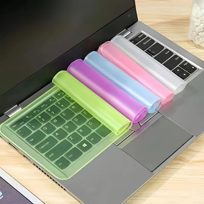 13-17 Inch Universal Laptop Keyboard Cover Soft Silicone Dustproof And Waterproof Protective Film For Notebook Computers
