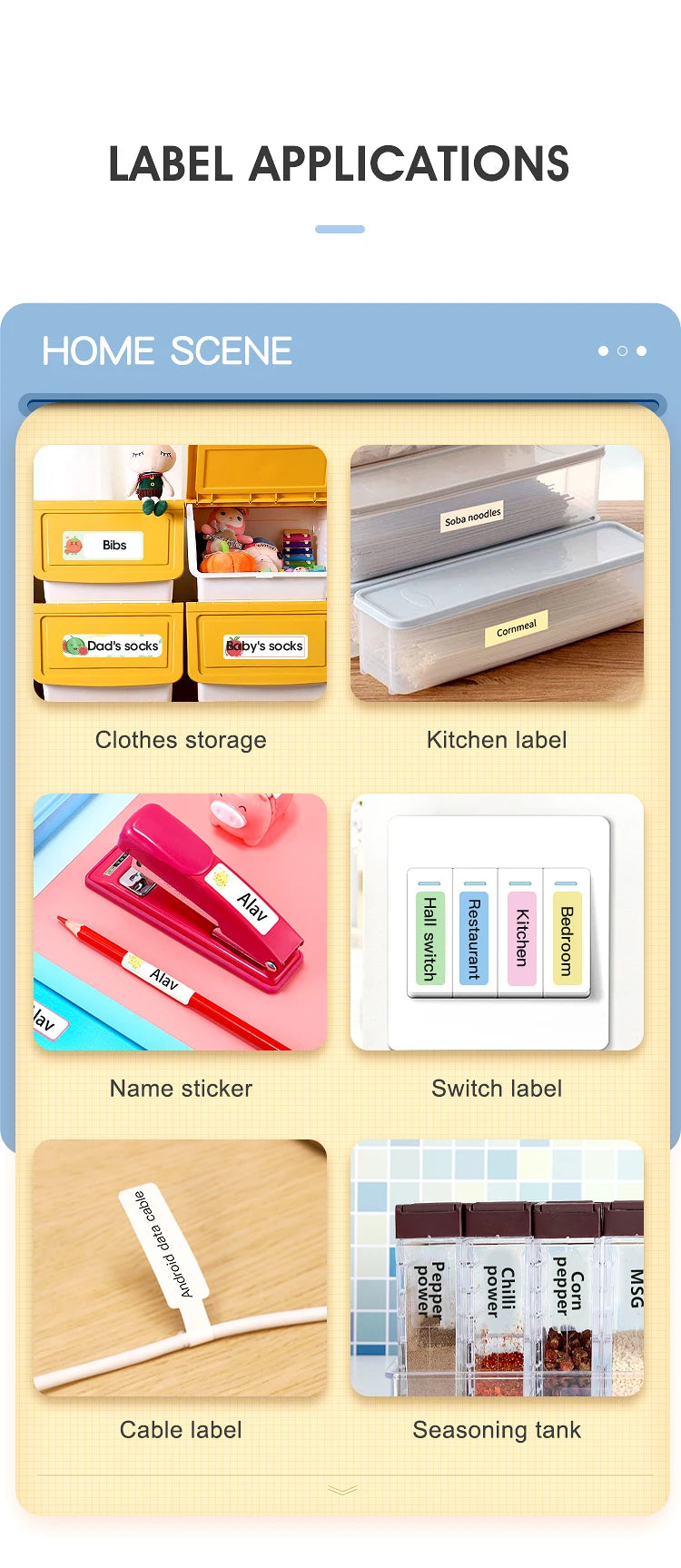 Niimbot D110 Wireless Mini Portable Printer Smart Label Printer Mobile Phone For Thermal Adhesive Sticker Labeling Maker Machine