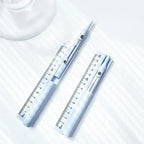 3 in 1 Compass Geometry Set with Ruler Pencil Kawaii Multifunctional Drawing Compass Math Geometry Tool Office School Supplies