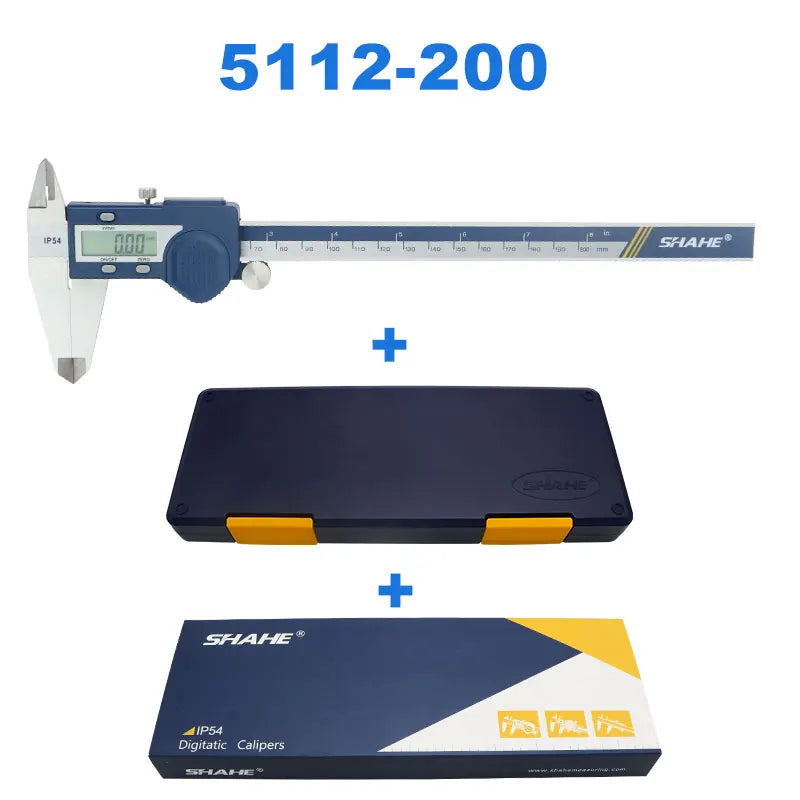 SHAHE Electronic Digital Vernier Caliper 6” Digital Caliper,Stainless Steel Caliper Measuring Tool with Large LCD Screen