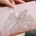 100Sheets A4 Sulfuric Tracing Paper Translucent Paper for Drawing Art Design Animation Drafting Architecture Calligraphy