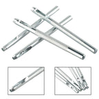 4pcs Belt Hole Punchers Leather Round Hole Punch Kit Belt Watch Band Hollow Galvanized Hand DIY Tools 2.5/3/3.5/4mm