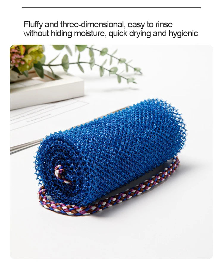 African Net Bath Sponge Shower Puff for Back Gant Exfoliating African Sponge Netsponge Shower Foam Towel