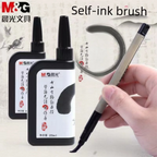 Weasel Hair Small Chinese Calligraphy Brush Soft Tip Stylus for Student Writing Drawing Art Craft