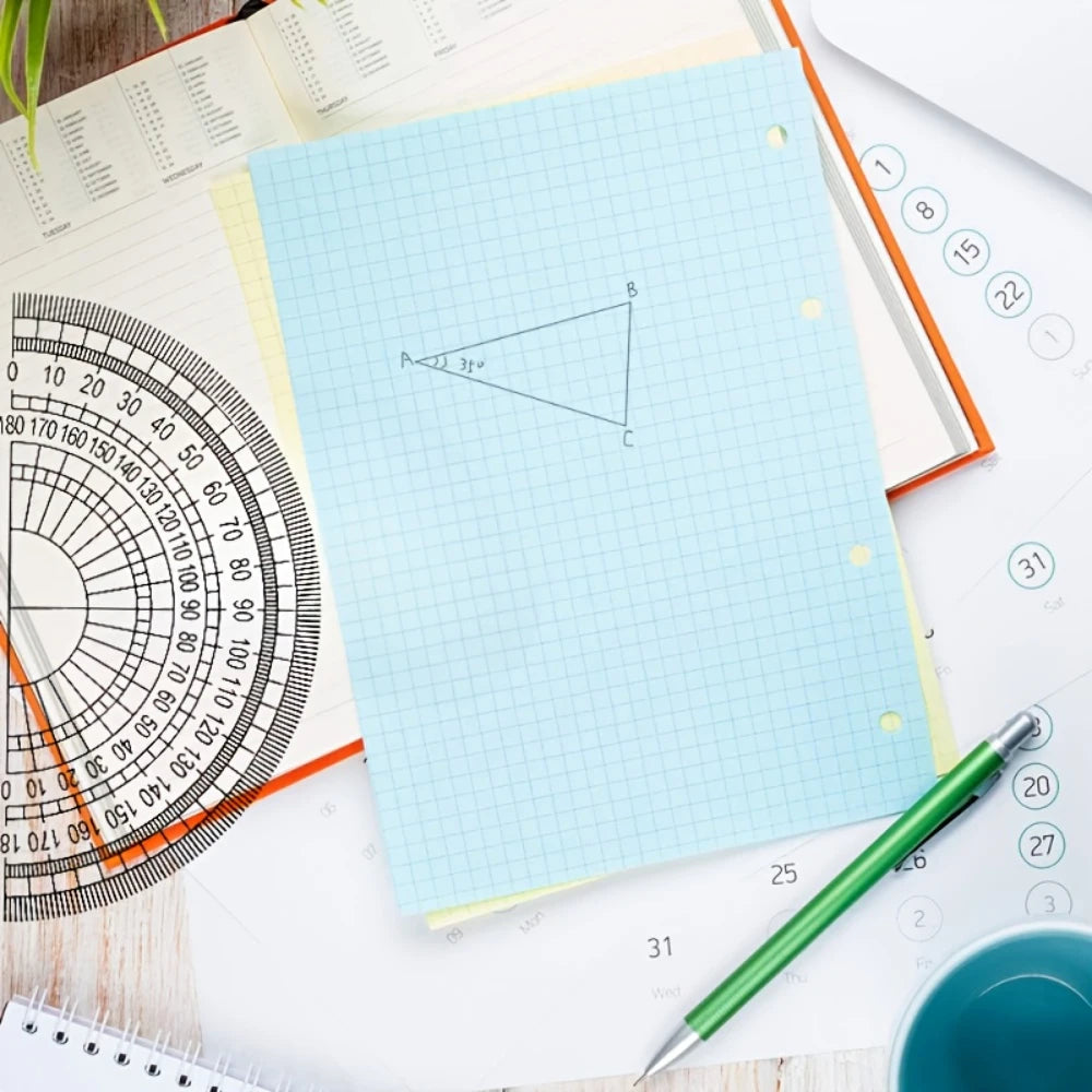 3/6Pcs Transparent 180° °   Protractor Set - High-Precision Measuring Tool for Students & Professionals