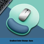 Computer Game Mouse Pad Environmental Milk Silk Fabric + Plastic Bottom + Memory Foam Ergonomic Mousepad for Office Accessories