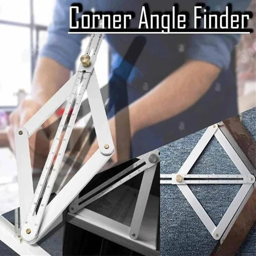 Angle Measurment Protractor Premium Corner Angle Finder with Scales Universal Bevel Protractor Angle Combination Ruler
