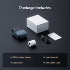 Niimbot B1 Pro Label Printer 300 DPI High-definition Red Black Color Printing Self-adhesive Photo Printing for Business Home