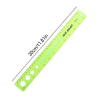 30cm Soft Ruler Flexible Ruler Creative Stationery Rule School Supply Student Stationery Ruler Folding Ruler