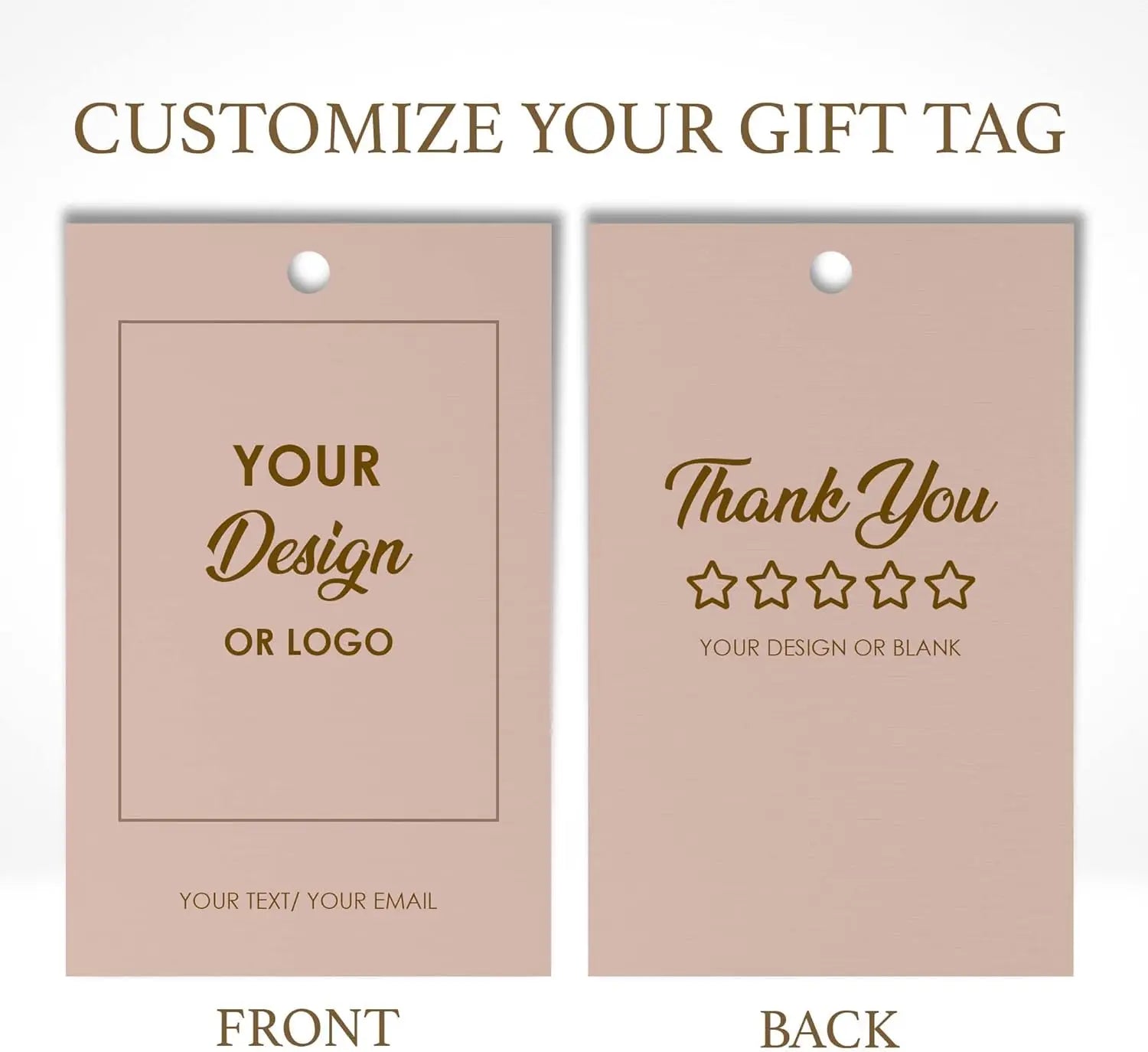 Custom Hang Tags Labels for Clothes Custom Paper Hang Tags for DIY Handmade Items for Valentines Gift Wedding Decorations