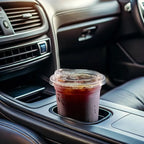 10/20/50pcs Transparent Disposable Coffee Cup Without Straw Suitable for Smoothies and Cold Drinks