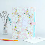A4 Organ Folder 5 Layers Macaron Colors File Manager Storage Simple Folder for Student School and Office Stationery Supplies