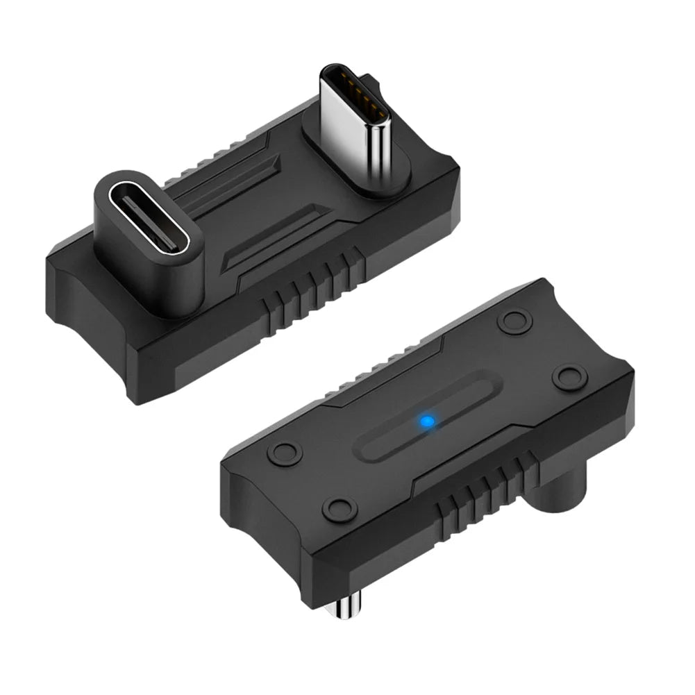 180 Degree U-shaped USB Type C Adapter OTG 20Gbps Fast Data Transfer  USBC Charging Converter for Steam Deck/Nintendo Switch