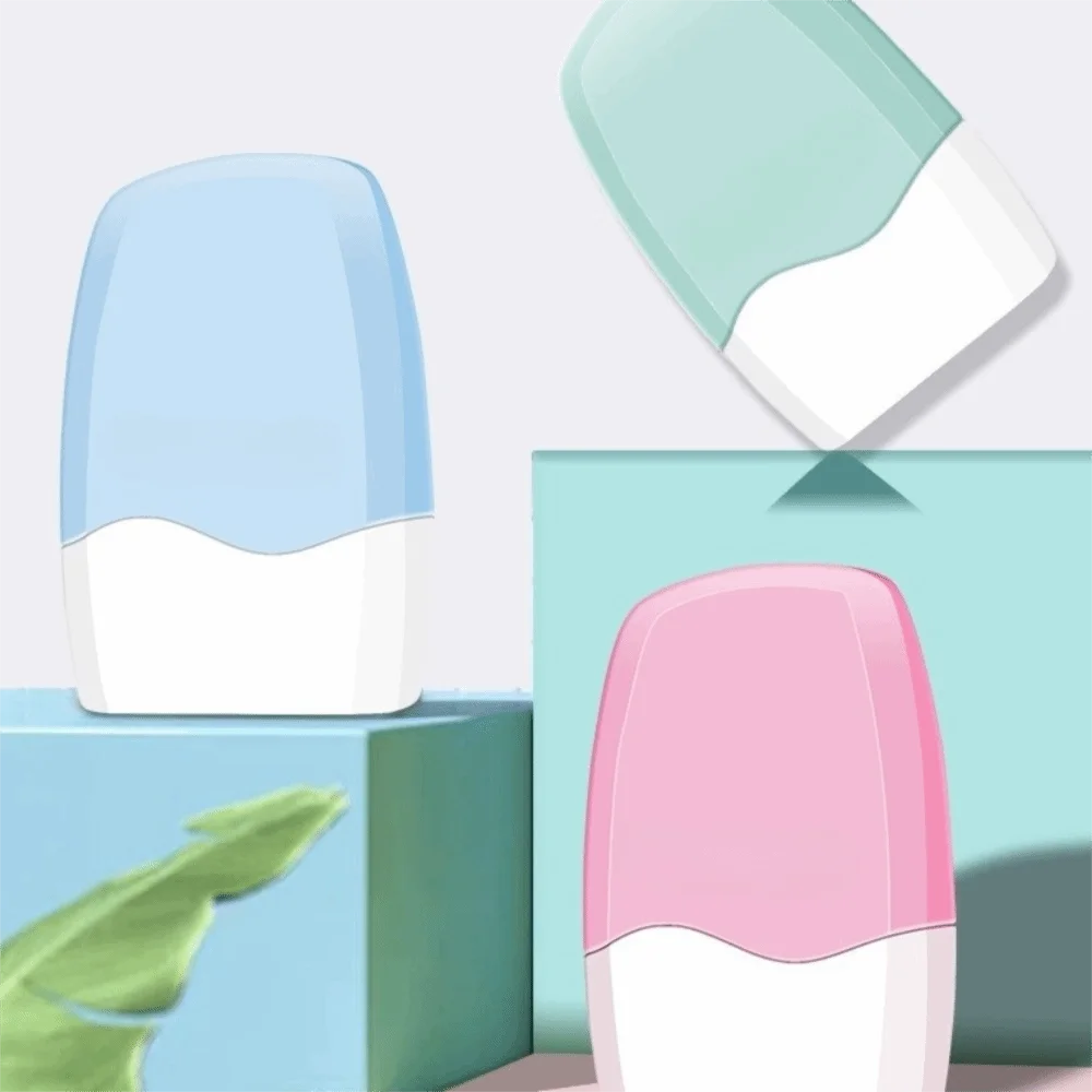 Reusable Identity Protection Roller Stamp Plastic Shielder Privacy Security Address Eraser Anti-Theft Smear Solid Color