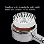 XHYKFFILTER 51/53/58mm Coffee Puck Screen 304 Stainless Steel Double Layer Fine Filter Screen for 51/54/58mm Portafilter