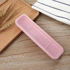 Tableware Box Portable Tableware Box Spoon Fork Storage Box Spoon, Fork, Chopsticks, Straw, Makeup Brush Storage Box