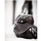 Latex Hooded Mask rubber  Restraints  fetish Gloves seamless  rubberman  Catsuit Fetish latex gloves rubber bodysuit