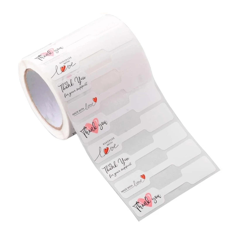 Jewelry Price Label 500 Pack Ring Bracelet Sticker Hangtags Jewelry Price Tags Label Display for Necklace Earring Indentificatio