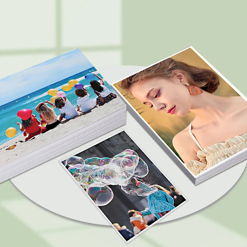 A4 180g/200g/230g Photo Printing Paper Photo Paper For Inkjet PrintersGlossy Single-Sided Coated Paper 20Pcs 8.27*11.69 Inch
