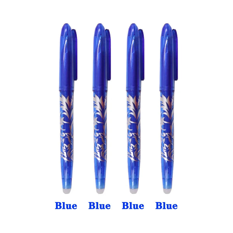 8/4pcs Erasable Gel Pen  Multi-Color0.5mm Tip Painting Writing Drawing School Black Blue Red Pink Orange Green Purple Light Blue
