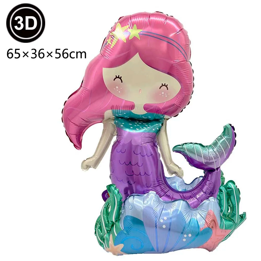 Mermaid Party Supplies Mermaid Scales Pattern Paper Plate Cup Napkin Popcorn Box Food Bowl Girl Birthday Party Baby Shower Decor