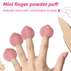 16PCS Pink Makeup Sponge & Powder Puff Set, Dry & Wet Use Foundation Blender, Latex-Free Beauty Tools with Storage Jar for Daily Makeup