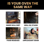 Kitchen Oven Cleaning Foam Spray Powerful Heavy Oil Stain Remover Multi Purpose Cleaner for Grill Stove Cookware Cleaning Tools
