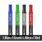 1/10/20pcs 2mm Red Blue Ink Black Permanent Marker Pens, Fine Tip, Waterproof, Quick Drying Drawing Pens Wood Stone Metal Glass