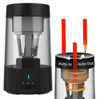 Automatic Electric Pencil Sharpener Portable Battery Powered for 6-8mm Pencil Support Hexagonal/ Triangular/ Round pencils