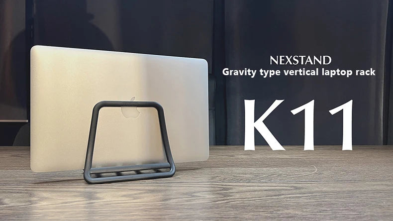 NEXSTAND K11 Vertical Laptop Tablet Stand,Foldable Desktop Stand,Laptop Base,Multi-Purpose Stand,Notebook Desk Dock Tablet Stand