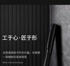 HERO Black Forest Metal Fountain Pen Titanium Black Extra Fine Nib 0.38/0.5mm Students Practice Calligraphy Writing Gift Pen