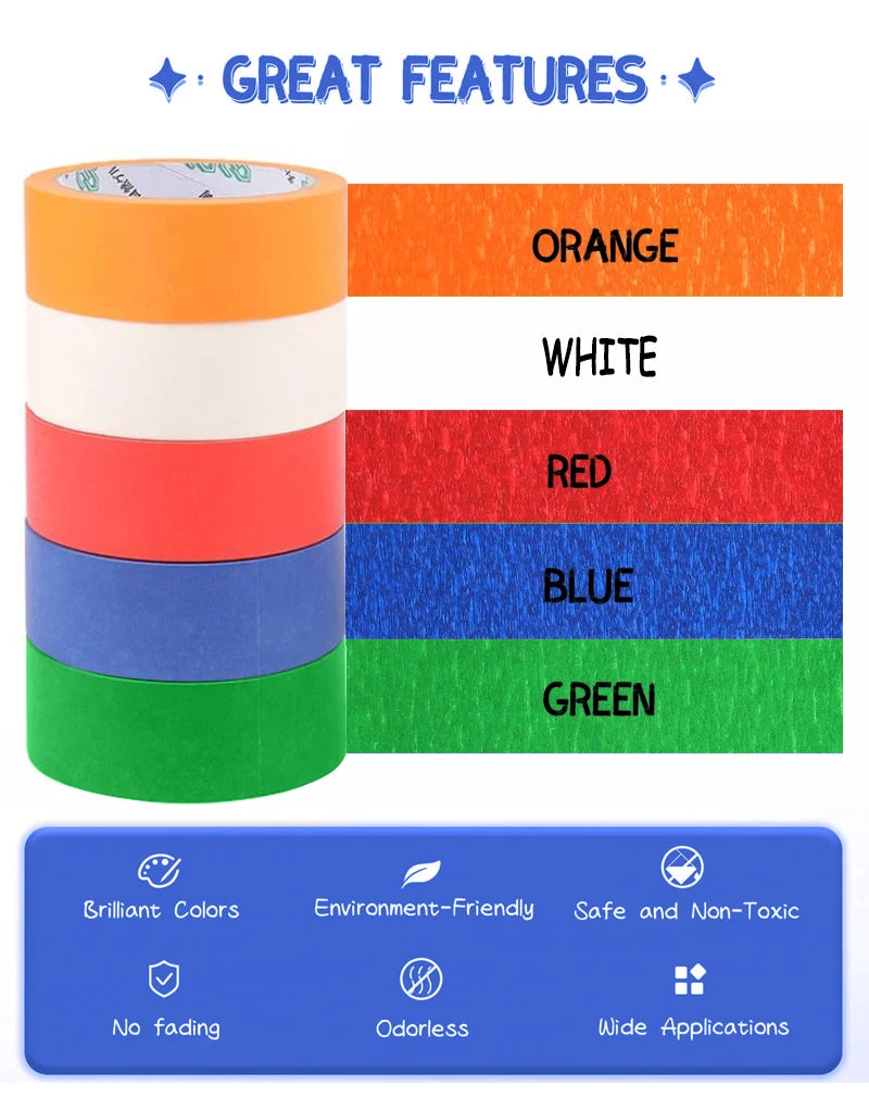 New Painter Masking Tape Applicator Dispenser Machine Adhesive Tape with Tape Cutting Tool for Repair and Beautify Crack in Tile