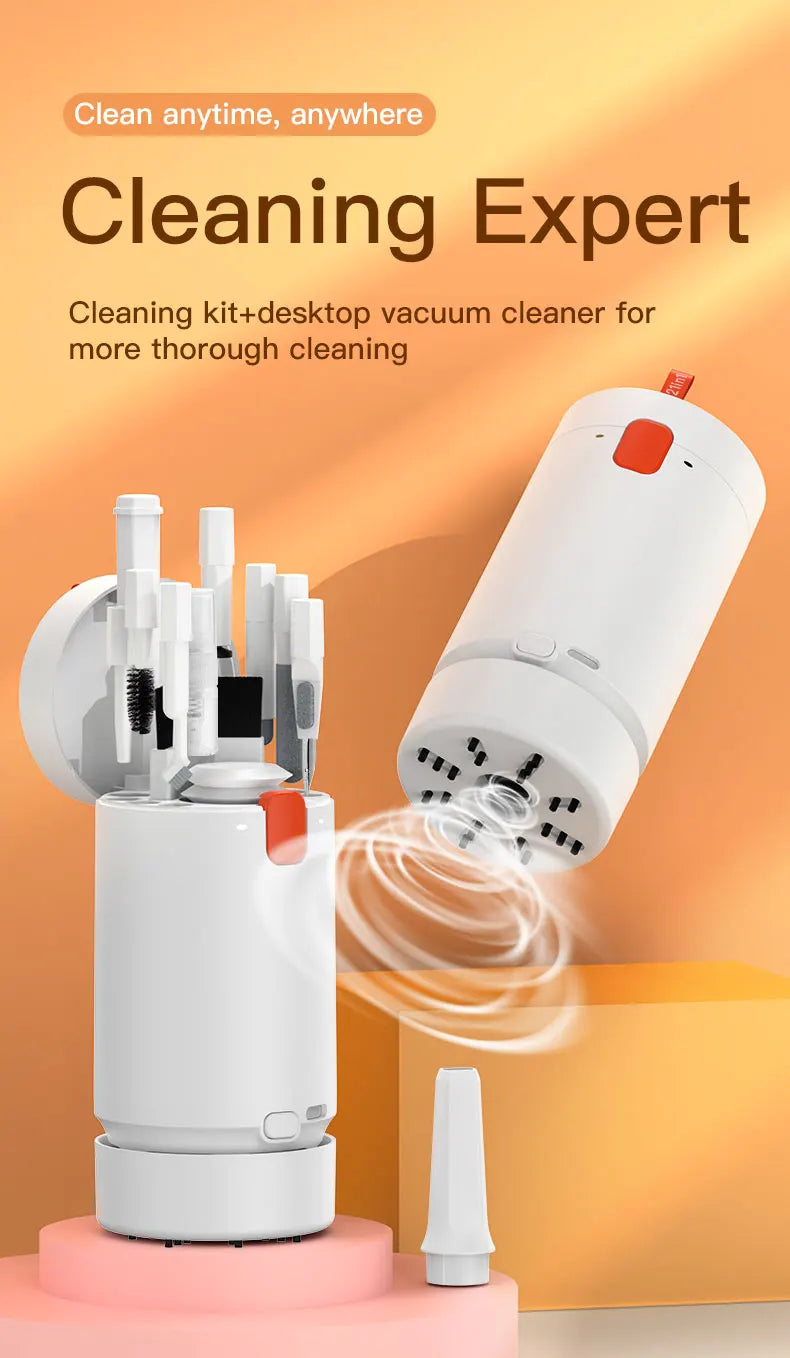 21-in-1 Cleaner Kit Earphones Cleaning Pen Screen Cleaning Tools Computer Keyboard Brush Keycap Puller Multifunctional Brush Kit