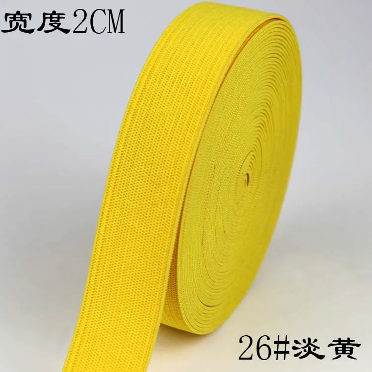 1/2/5Meters Color Elastic Band High Elasticity Rubber Band Sewing Craft For Home  Lace Decoration Clothing Accessories