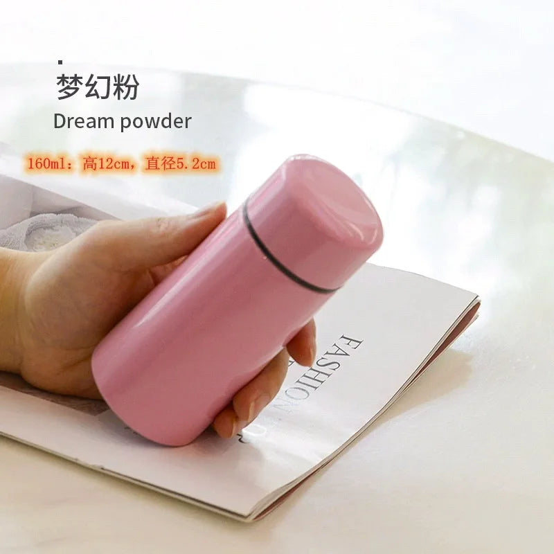 160ml 304 Stainless Steel Insulated Cup Mini Pocket Cup Portable Travel Cup For Outdoor Camping Hiking Thermos Bottle