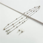 Fashion Reading Glasses Chain for Women Metal Sunglasses Cords Eyeglass Lanyard Hold Straps Eyewear Retainer