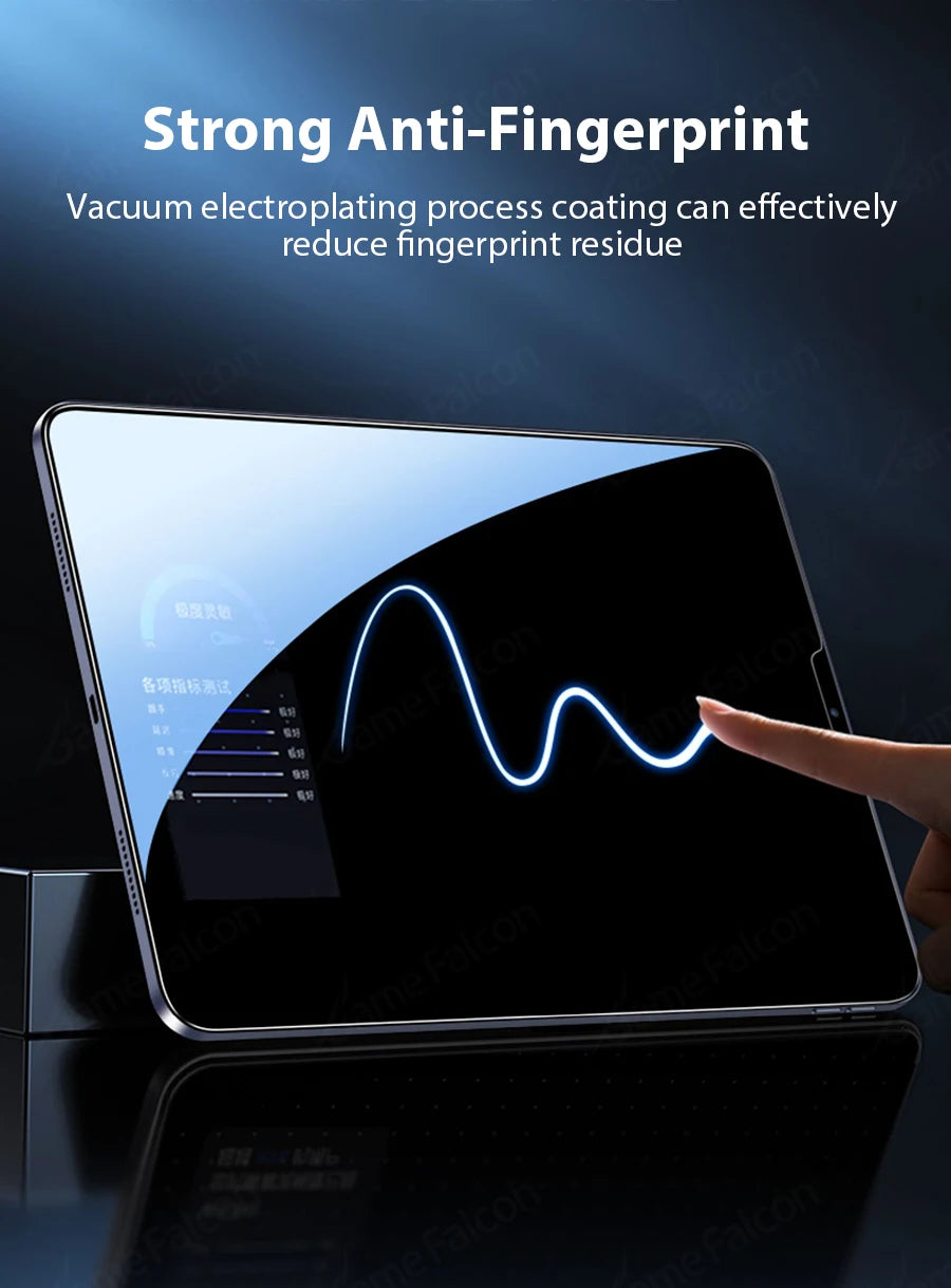 Tempered Glass Screen Protector For Ipad Pro 13 11th M5 M4 2025 12.9 A16 Air 11 5 4 M3 M2 10 9 9th 10th Generation Mini 7 6 Film