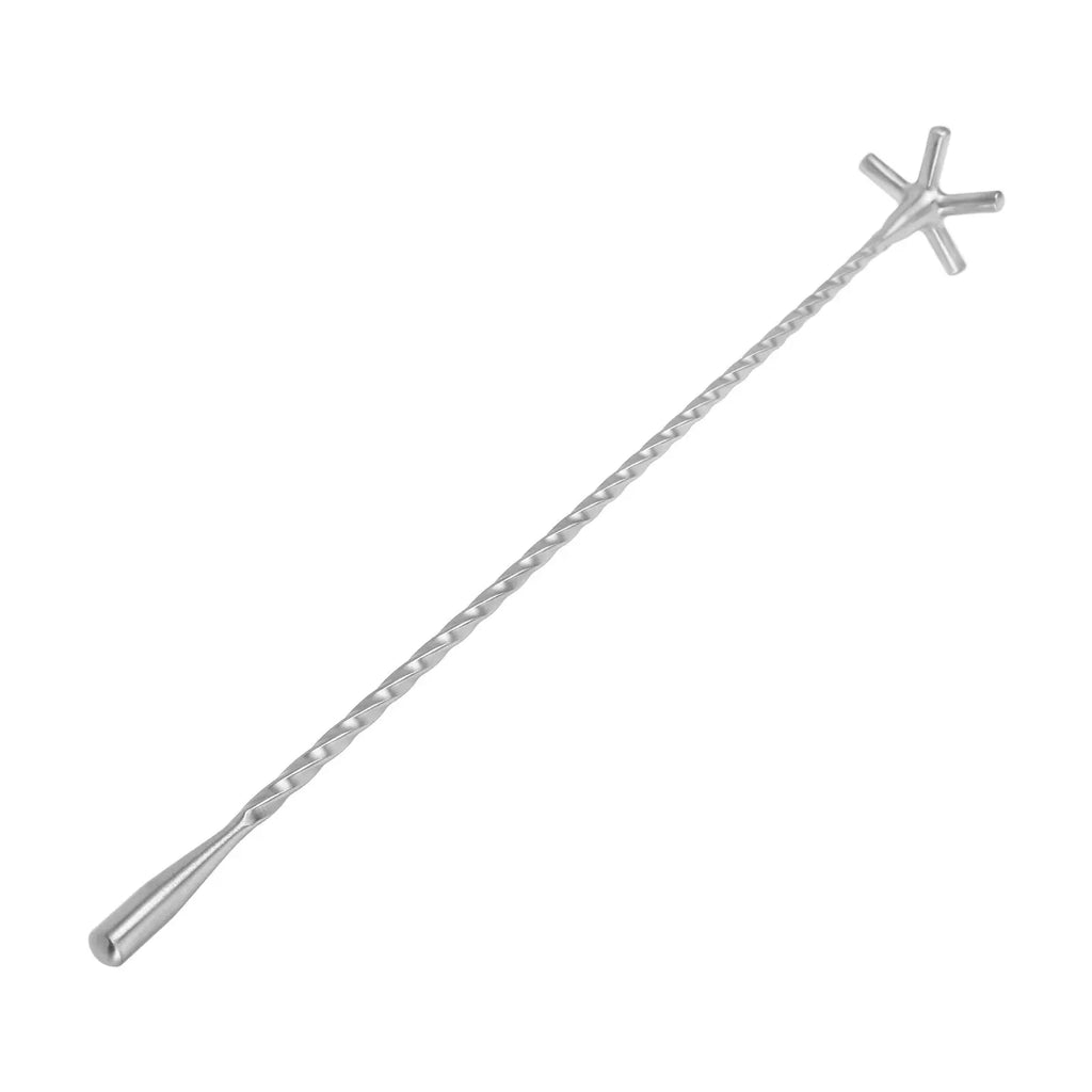 Stainless Steel Cocktail Stirrer Metal Swizzle Stick Reusable Beverage Stirring Tool Party Drink Mixer Xmas Holiday Coffee Hot