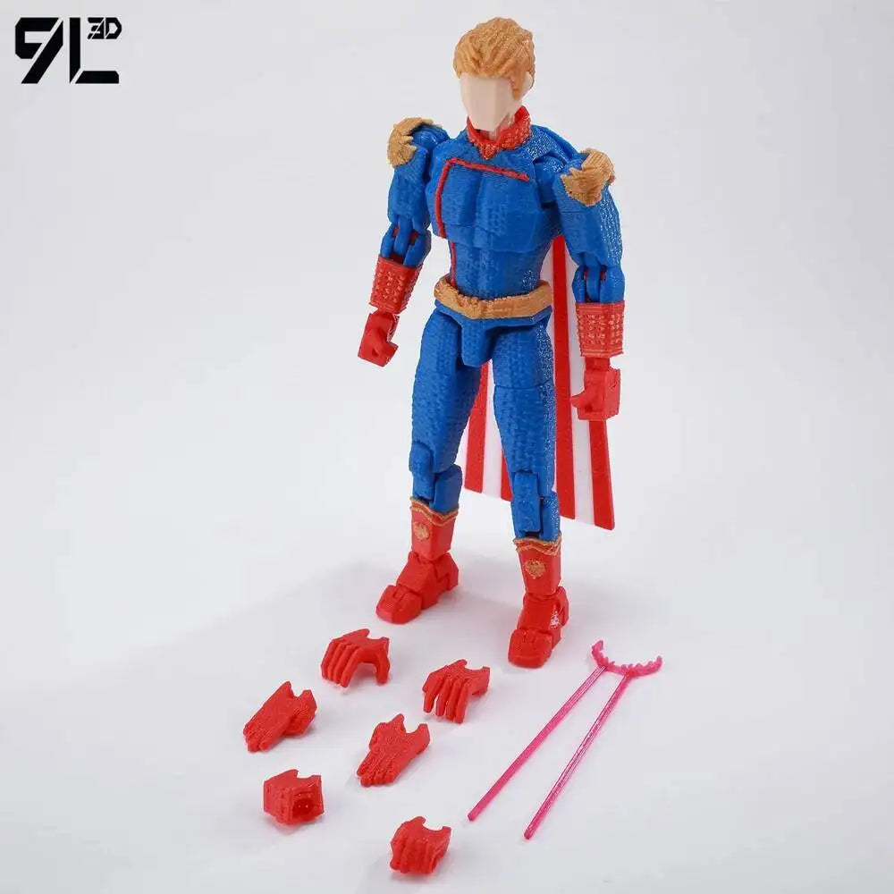 9L3D Printe Dummy13 T13 Unbeatable Mark Grayson Bulletproof Mark Grayson Action Figure Anime Collectible Model Toy For Kids Gift