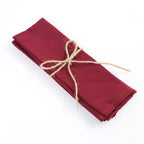4PC 30X45CM Wedding Cloth Napkins Sage Green Cotton Fabric  Dinner Kitchen Tea Towels Table Design Mat Christmas Decoration