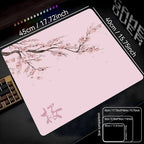 Japan Cherry Blossom 22X18 40X45 Game Small Mousepad Computer Sakura Desk Mat Table Keyboard Pad Laptop Cushion Non-slip Deskpad